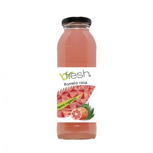 Sumo Bfresh de limão, toranja rosa e gengibre com xarope de agave biológico VROUBIS 25 cl