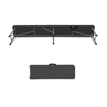 Conjunto Plegable Mesa Con 2 Bancos De 180cm Catering O91_3