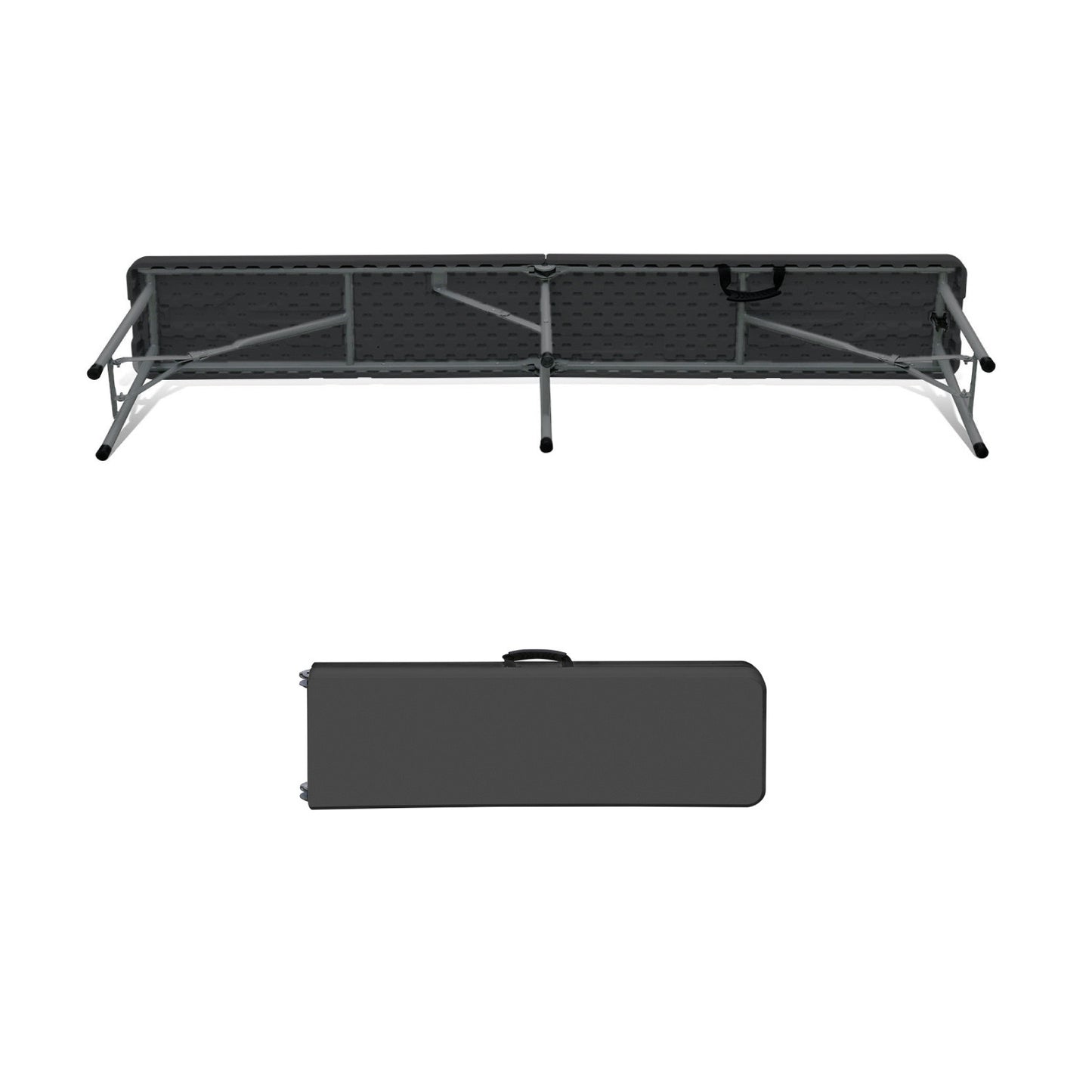 Conjunto Plegable Mesa Con 2 Bancos De 180cm Catering 7house_3