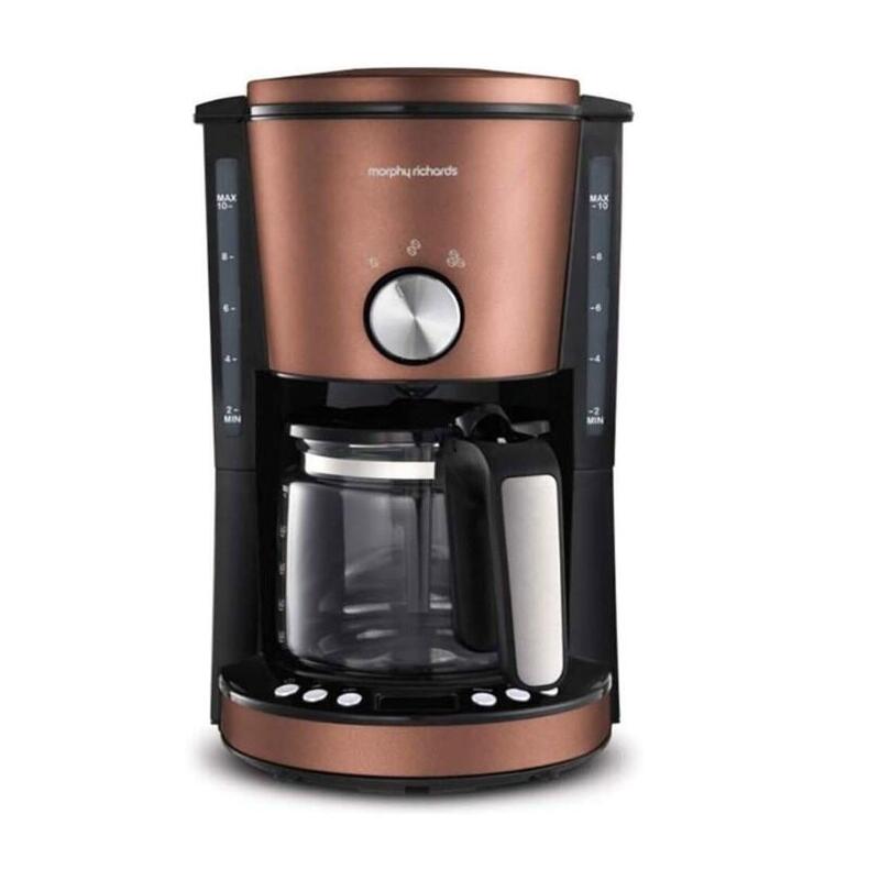 Morphy Richards M162523ee Evoke 10 Tassen Filtro Cafetera / Bronce_0