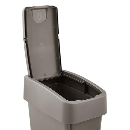 Papelera 29,5 X 18 X 36,5, Eco Gris_4
