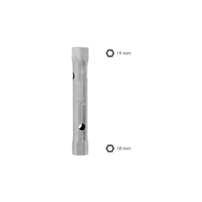Llave Tubo Tubular 18x19 Fabricada En Acero Cromo Vanadio, Llave Grifería, Llave De Tubo Para Grifos, Llaves De Tubo Doble_1