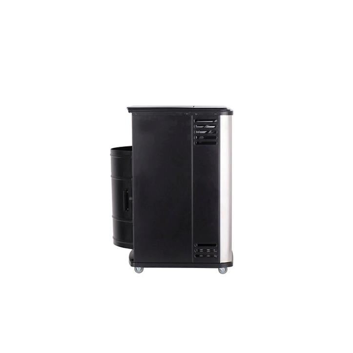 Fogão a gás portátil Manhattan metalizado Fireside 3,4 kW 