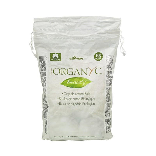 Bolas de Algodão Orgânico Organyc 100 Unidades