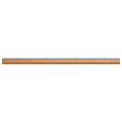 Arriate Elevado Marrón Claro 775 X 50 X 36 Cm Acero Galvanizado_4