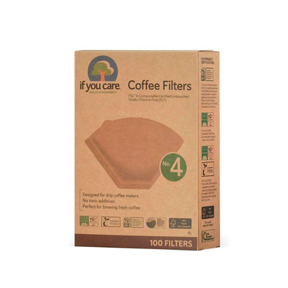 Filtros de café nº 4 If You Care 100 unidades