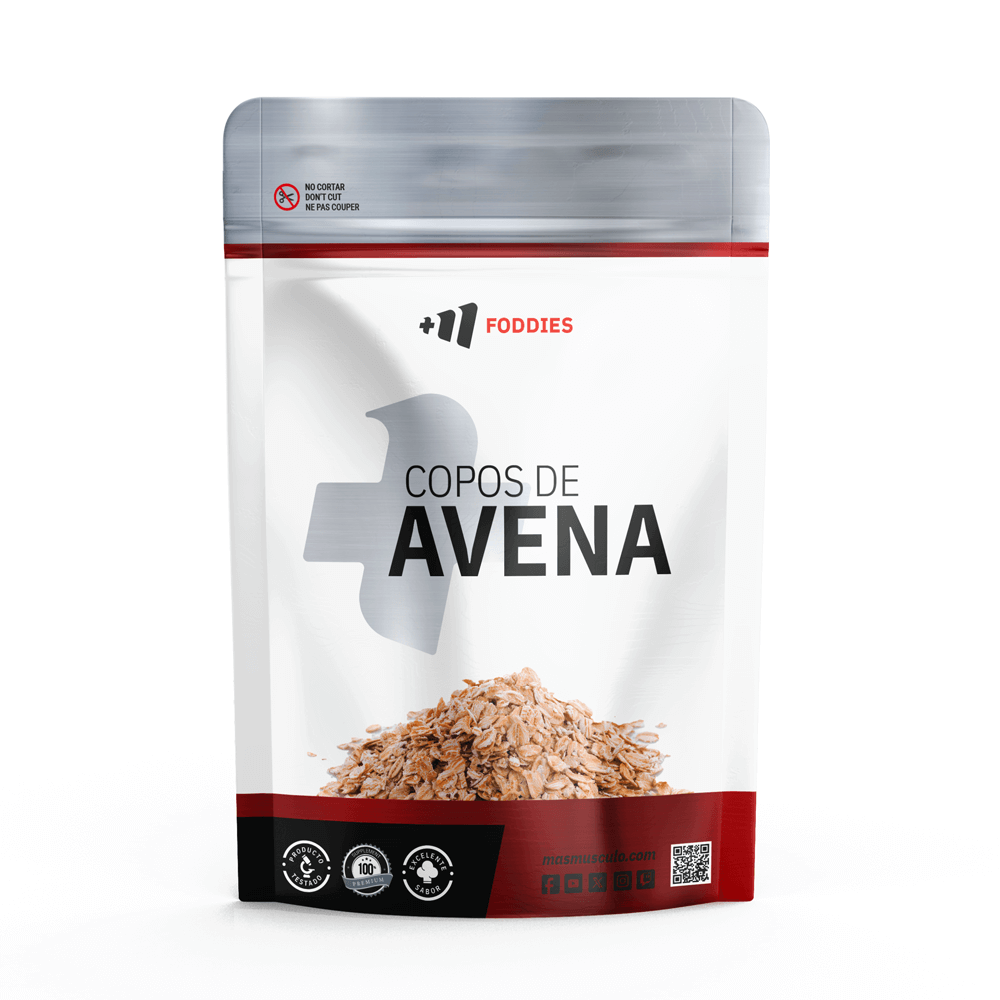 Copos De Avena Con Sabor - 800g - Caramelo Cremoso - Alimentación Saludable - Masmusculo_0