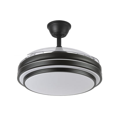 Ventilador Dc Ibe 72w 6120lm Negro 3 Asp.desp. 108d 3000-4000-6000k Remoto, Memoria Y Temporizador_1