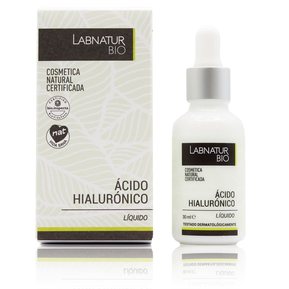 Bio Sérum Facial Ácido Hialurónico Labnatur 30 Ml | Hidratación Intensiva | Efecto Rellenador | Antiedad_0