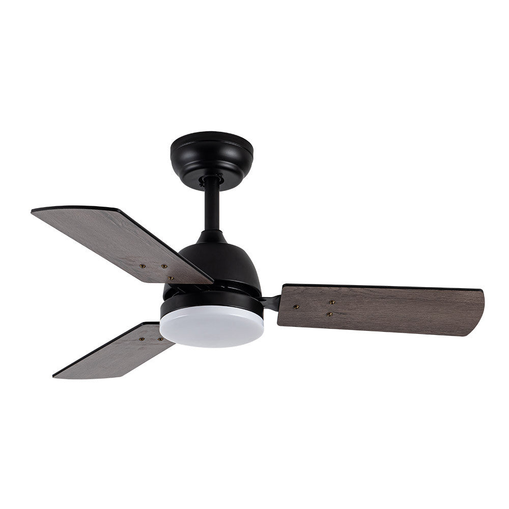 Ventilad Dc Portico 20w Negro 3aspas Negro/gris 6vel. 3000k,4000k,6500k 2350lm Remoto, Memoria Y Temporizador 91,4d_1