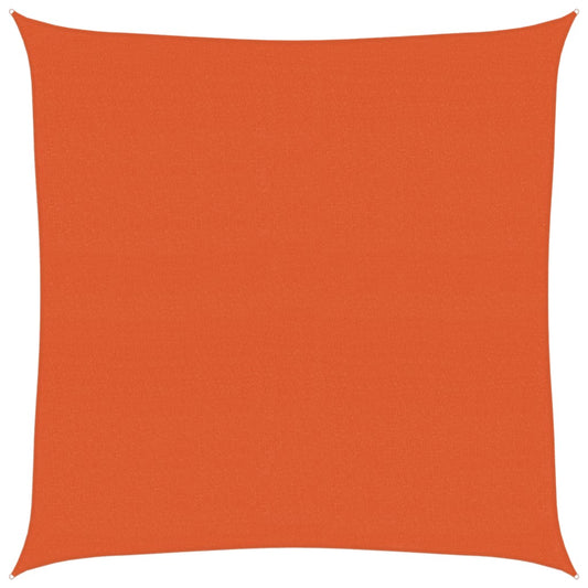 Toldo De Vela Cuadrado Hdpe Naranja 160 G/m² 4,5x4,5 M_0