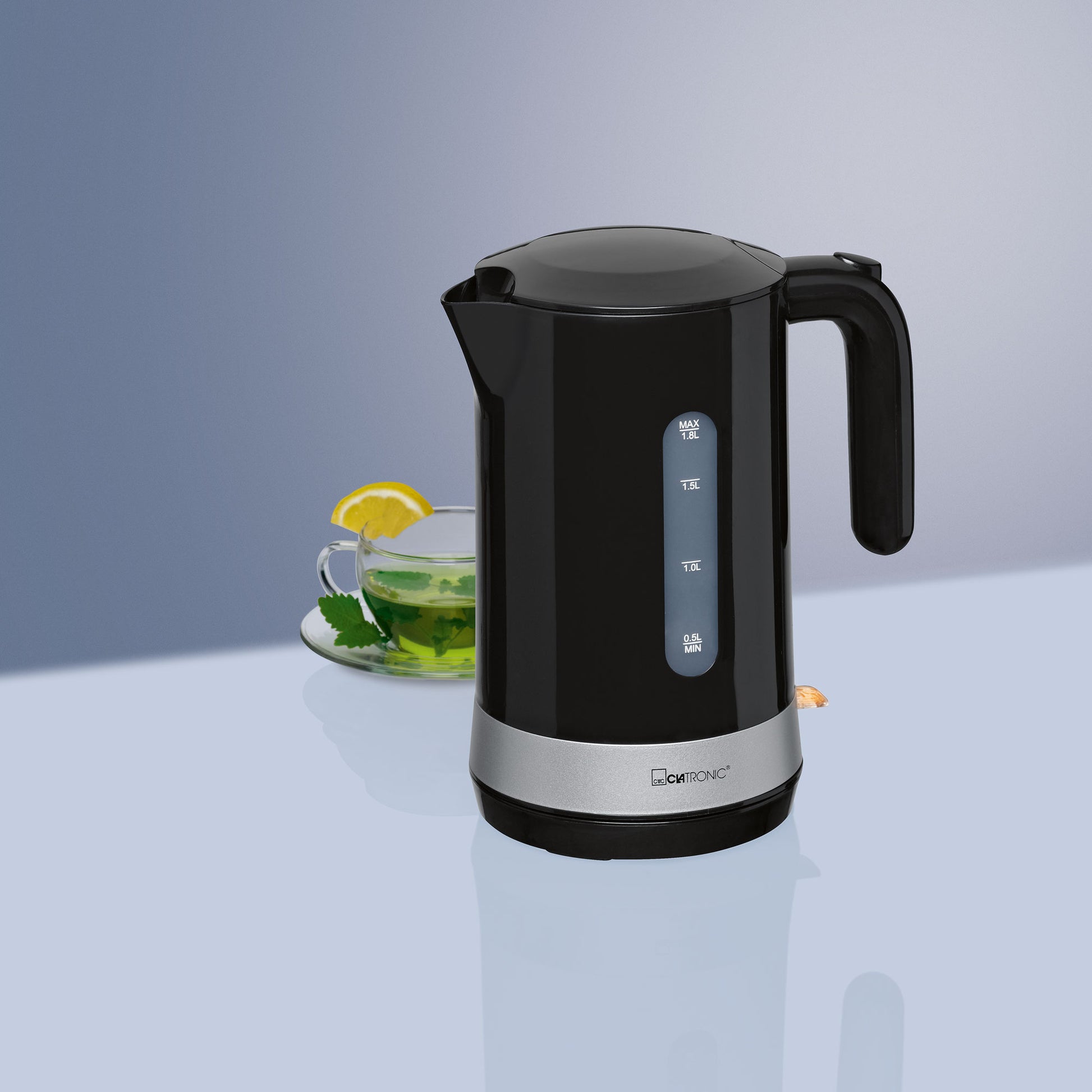 Hervidor Agua Eléctrico, 1,8 L, Sin Bpa, Resistencia Oculta, Inalámbrico, Apagado Automático Clatronic Wk 3452, 2200w_2