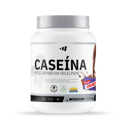 Caseína Micelar Nativa Micelpure™ - 1kg - Chocolate Crujiente - Ayuda A Mantener La Masa Muscula - Masmusculo Supplement_0