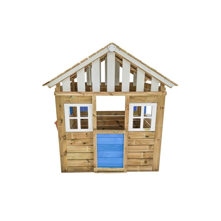 Casita De Madera Masgames Lollipop Xl Azul Sin Suelo De Madera._1