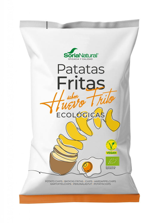 Batata Chips Sabor Ovo Frito Biológico ECO Soria Natural 100 g