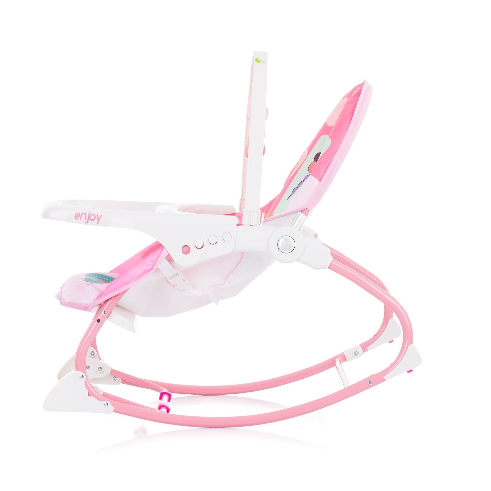 Hamaca Infantil Con Sonidos Y Vibración Enjoy Pink_2