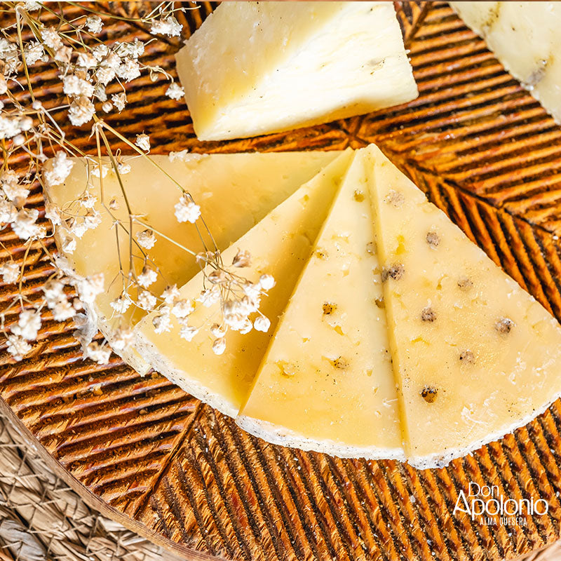 Queso De Oveja Curado Con Trufa Negra [1/4] (0,7/0,8 Kg)_1