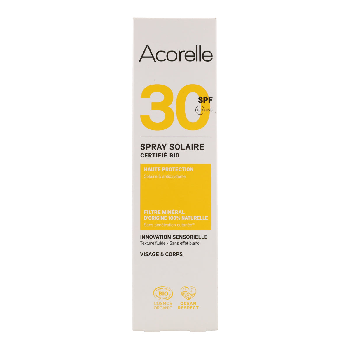 Spray Solar FPS 30 Acorelle 100 ml