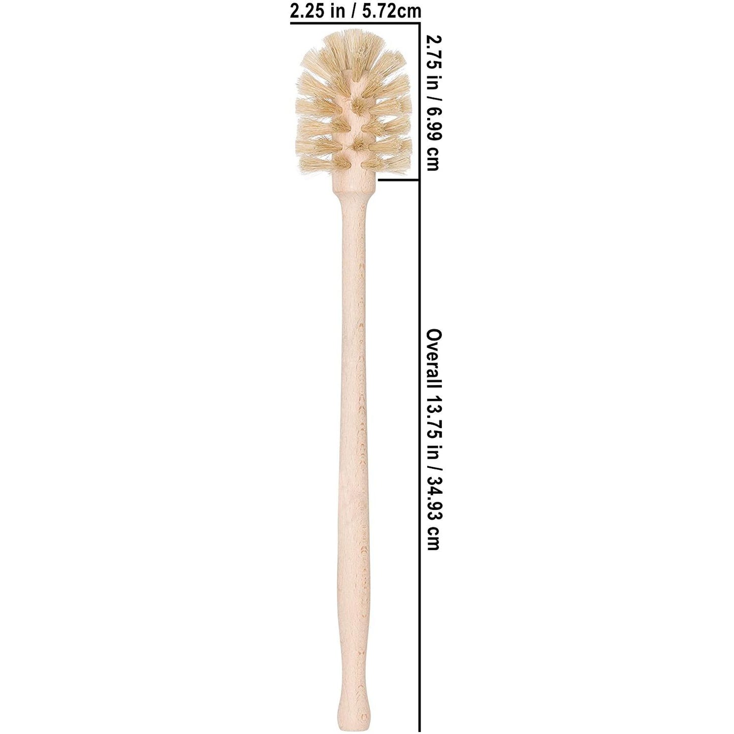 Escova de limpeza para garrafas e garrafas térmicas Redecker 35 cm