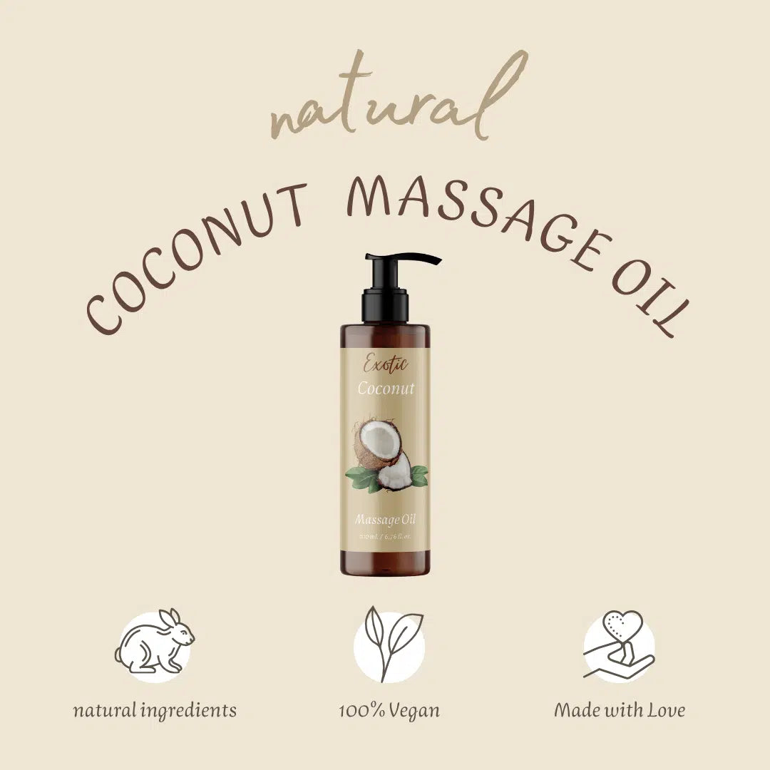 QKnatur - Aceite De Masaje De Coco - 200ml - Para Masajes Corporales Relajantes Y Revitalizantes - Hidratante_4