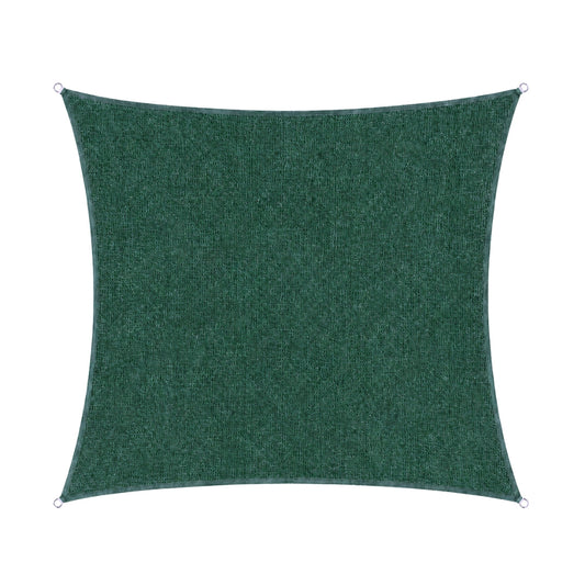 Toldo Vela Permeable Caudrada 3.6x3.6 M Verde Nortene_0