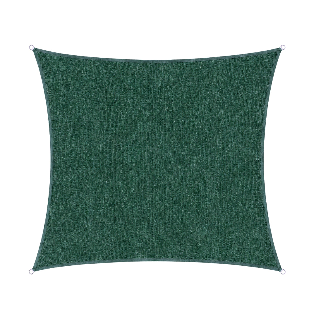 Toldo Vela Permeable Caudrada 3,6x3,6 M Verde Nortene_0