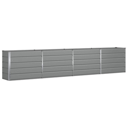 Jardinera Gris Claro 385 X 50 X 75 Cm Acero Galvanizado_0