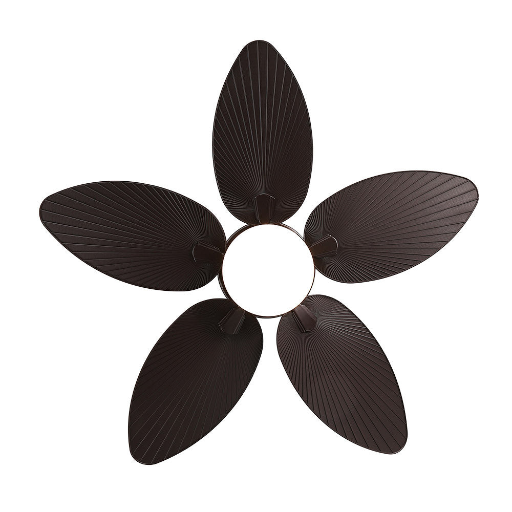 Ventilador Dc Borasco 24w Marron 5 Asp.6 Vel.132d 2950lm Remoto.memoria Y Temp.3000-4000-6000k_1