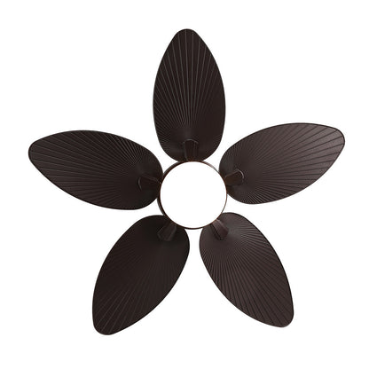 Ventilador Dc Borasco 24w Marron 5 Asp.6 Vel.132d 2950lm Remoto.memoria Y Temp.3000-4000-6000k_1