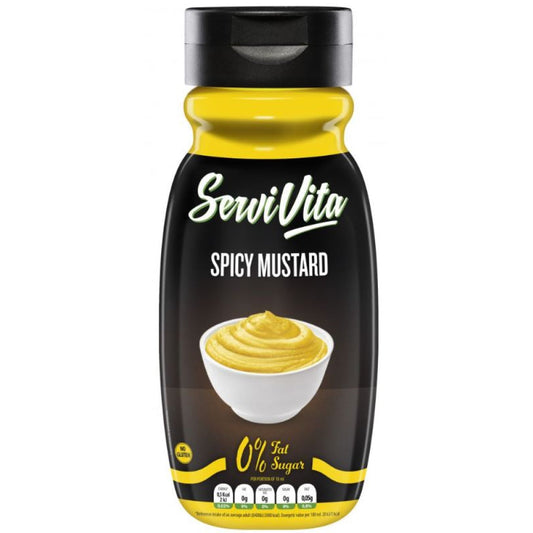 MOLHO ZERO Mostarda Apimenta SERVIVITA 320 ML