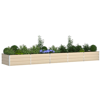 Jardinera Marfil 480 X 100 X 45 Cm Acero Galvanizado_2