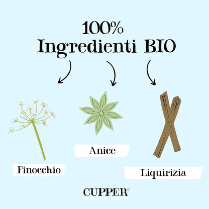 Infusão de alcaçuz de inverno Bio Cupper 20 saquetas