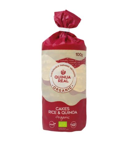 Bolinhos de Arroz de Quinoa Sem Glúten Quinoa Real 100 g