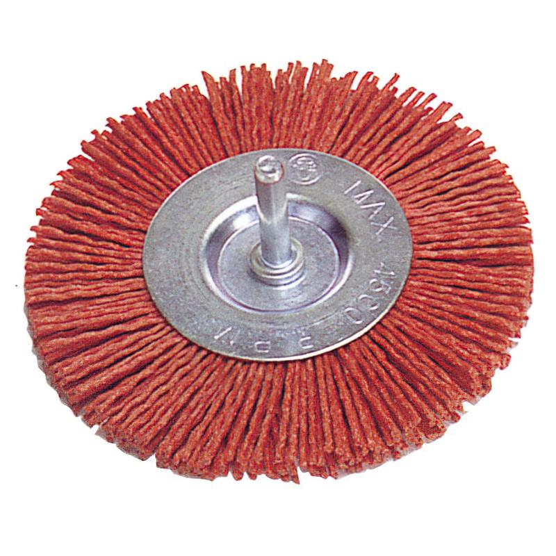Cepillo Nylon Disco  100 Mm. 1/4._0