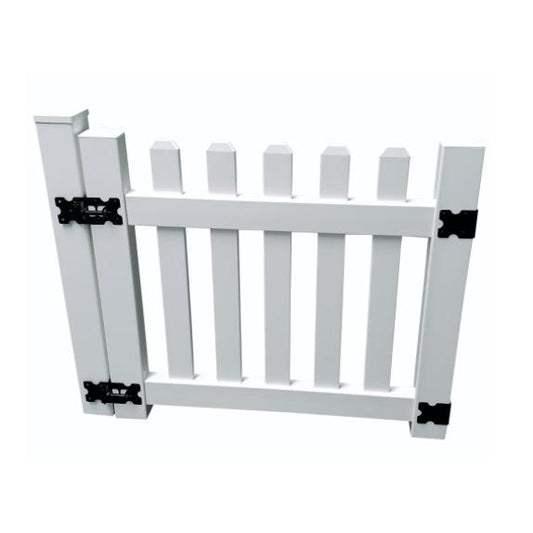 Portão de vedação giratória em PVC Dioco