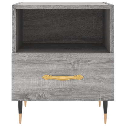 Mesitas Noche 2 Uds Madera Ingeniería Gris Sonoma 40x35x47,5 Cm_4