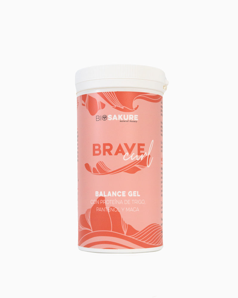 Brave Curl Gel - Gel Para Pelo Rizado Con Proteína, Más Encogimiento 100 Ml Bio Sakure_3