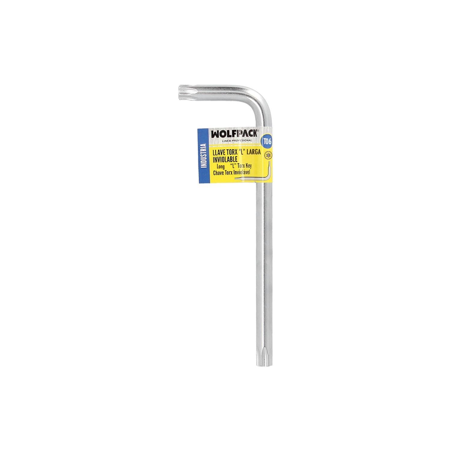 Llave Torx Larga Acero Cromo Vanadio Profesional T06 Mm. Llave Estrella, Llave Allen Estrella_2