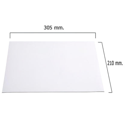 Pizarra Iman Pvc Blanca 210x305x1 Mm._1