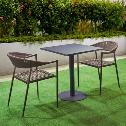 Pack 4 Sillas De Exterior Eina Cuerda, Grafito, 58 X 76 X 57_2