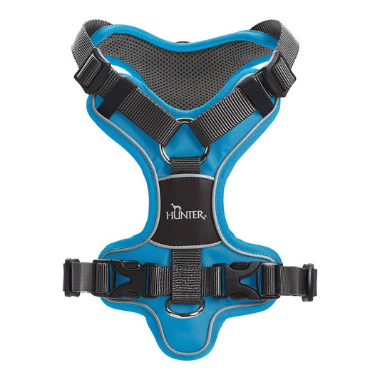 Arnés Para Perros Hunter Divo Azul L 72-100 Cm_0
