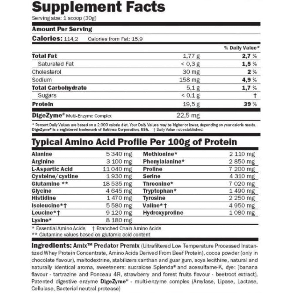 Predator Protein 2 Kg Plátano_1