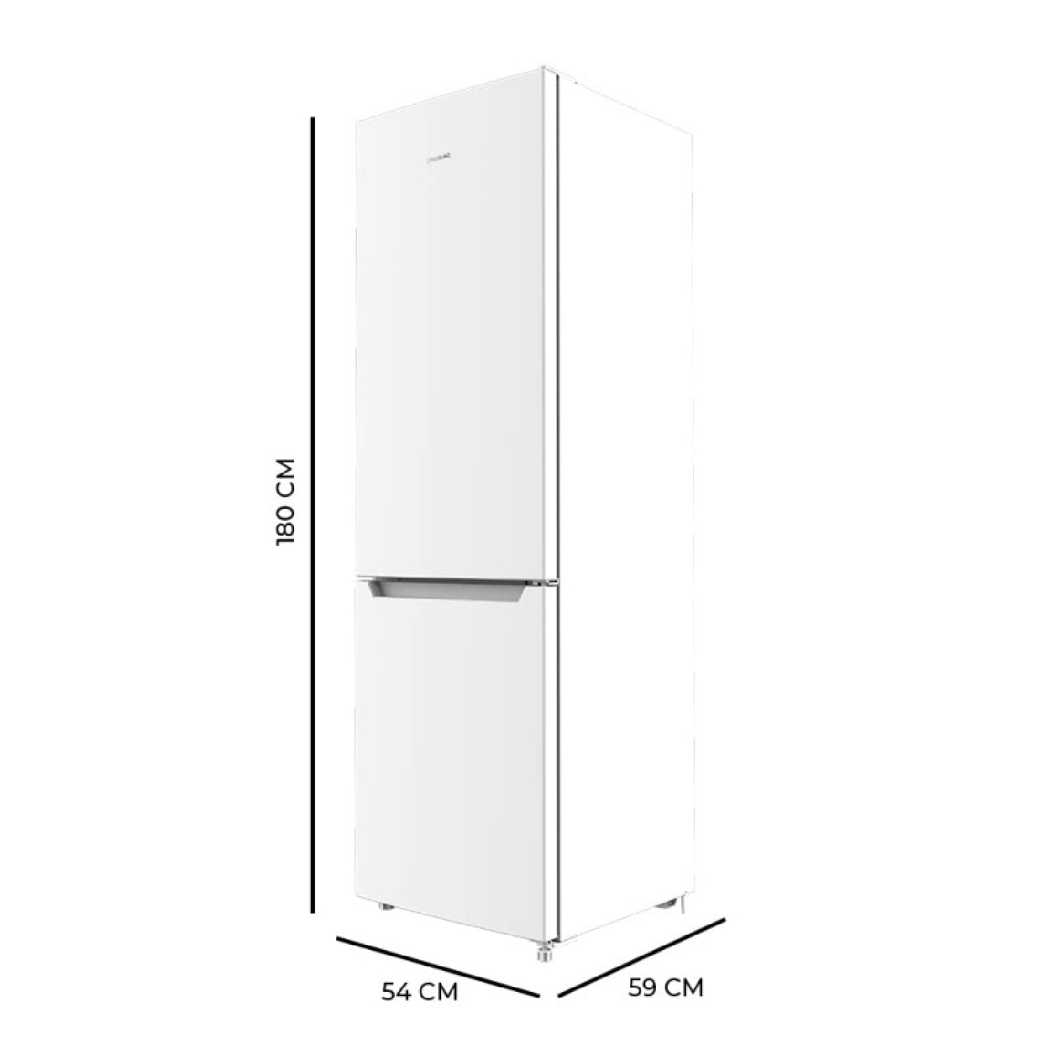 Cecotec Frigorífico Combi Bolero Coolmarket Combi 250 White E_1