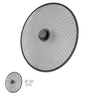 Tapa Anti Salpicaduras Sarten Acero Ø 30 Cm. Negro.