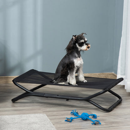 Pawhut Cama Elevada Para Perros Plegable Con Malla Transpirable 92x56,5x19,5cm_1
