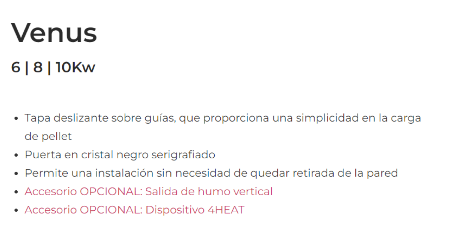 Bricosol Estufa De Pellets Venus 8 Negro De Ferlux_2