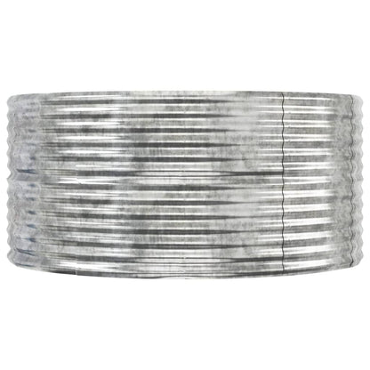 Jardinera Arriate Acero Galvanizado Plata 291x140x68 Cm_3