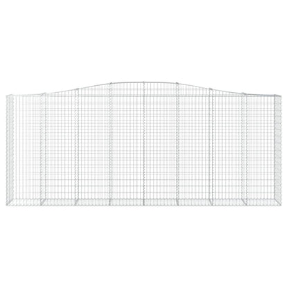 Cestas De Gaviones 3 Uds Forma De Arco Hierro 400x50x160/180 Cm_3
