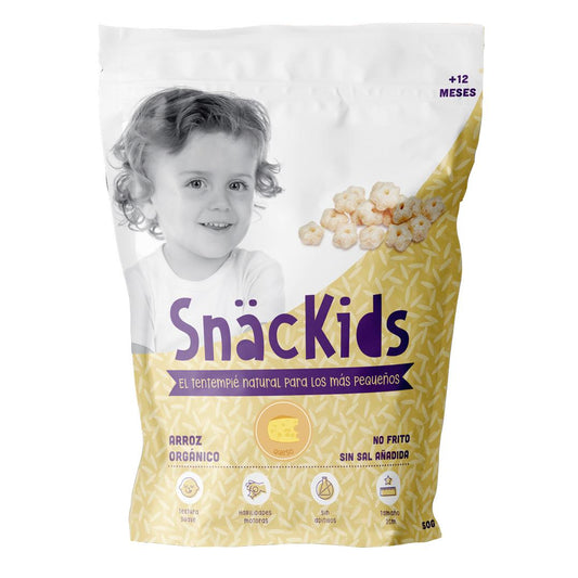 Snack orgânico para bebé +12 meses: Stars Arroz e Queijo