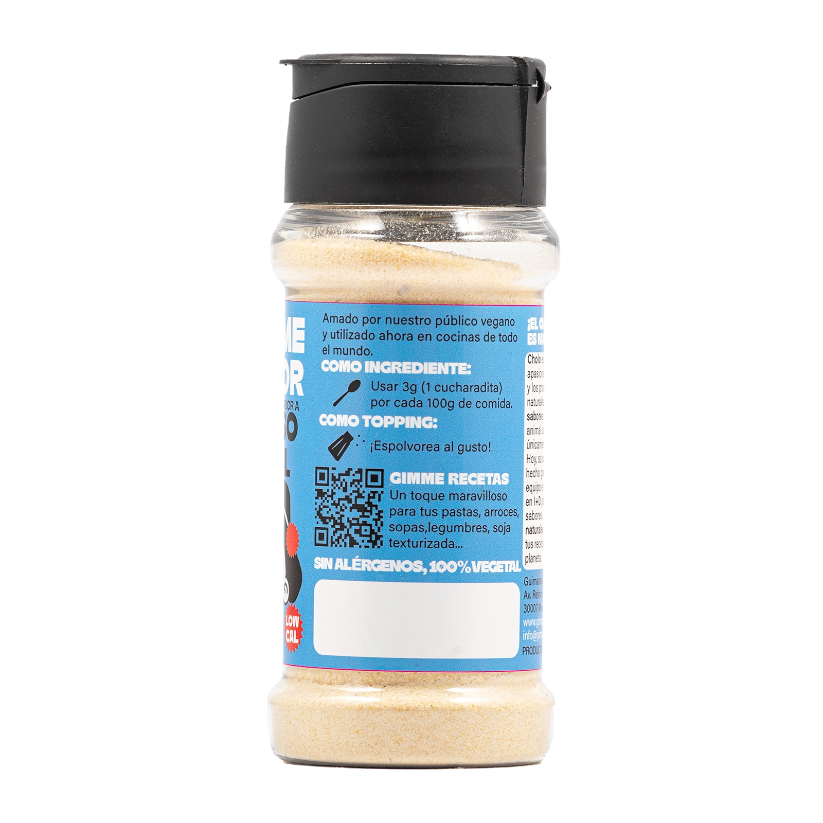 Sazonador vegetal sabor queso azul_2